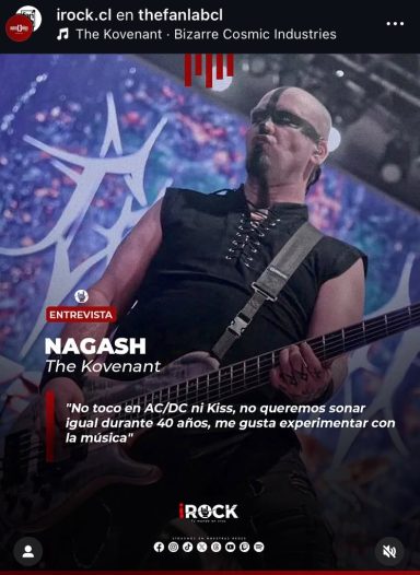 I rock Chile, Nagash, The Kovenant, eve ov beer photo