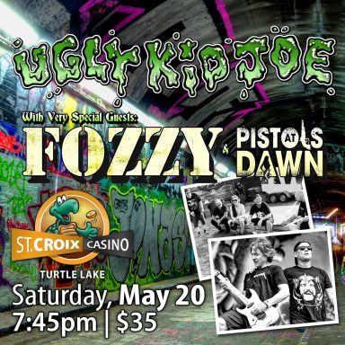 Ugly Kid Joe /w Fozzy & Pistols Dawn (gig announcement), eve ov beer photo